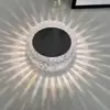 Touch dimmable desk lamp led table lamp touch control table lamp crystal charging LED strip rose lamp projector romantic 16 color night lamp