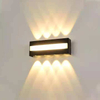 Led Wall Lamp Porch Outdoor Indoor Up Down Wall Light For Home Stair Bedroom Bedside Door Lamp Corridor Lighting Brand Light