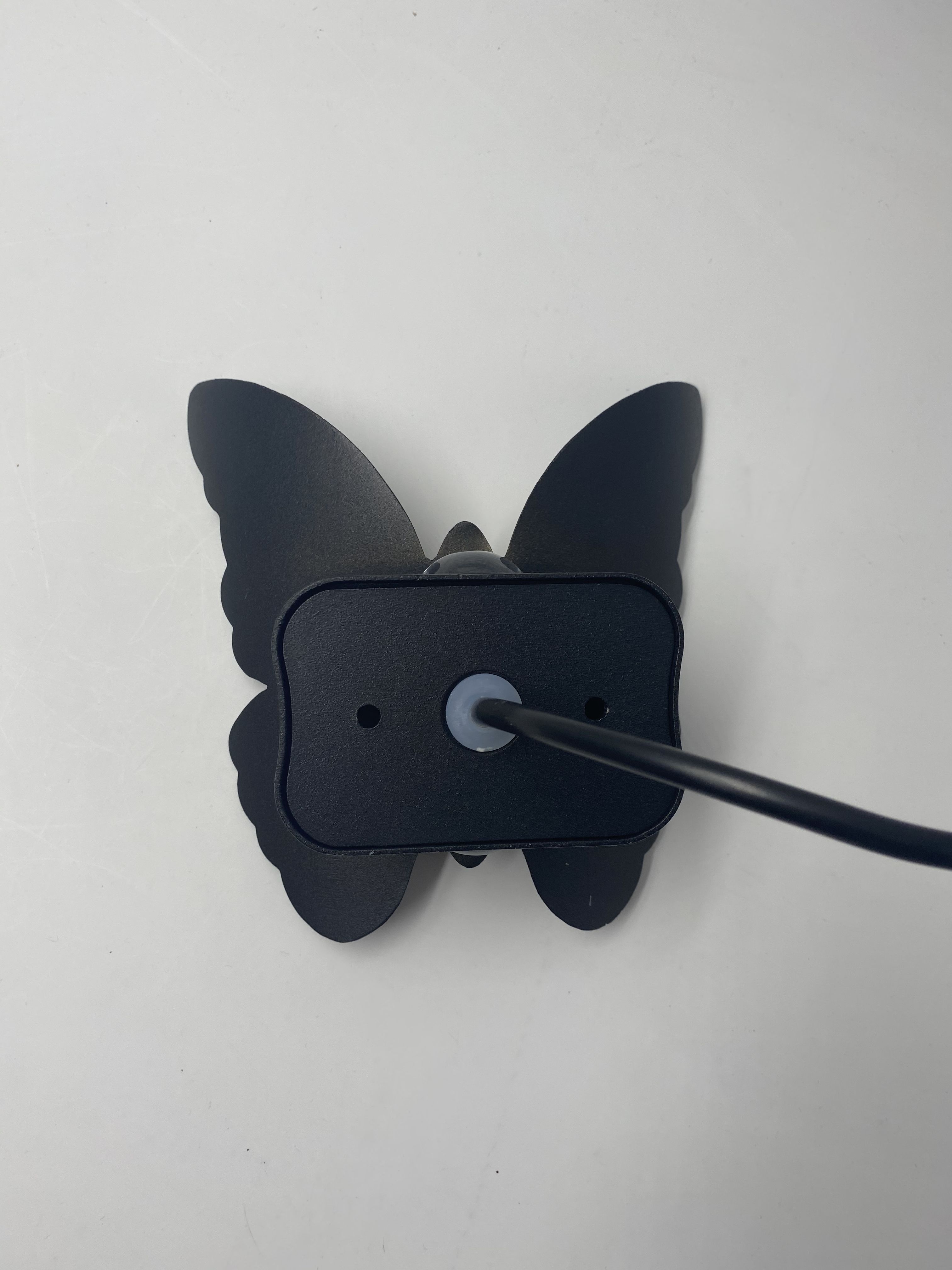 summer Hot selling butterfly shaped outdoor wall lamp IP65 waterproof wall light for garden decoration aisle bracket light