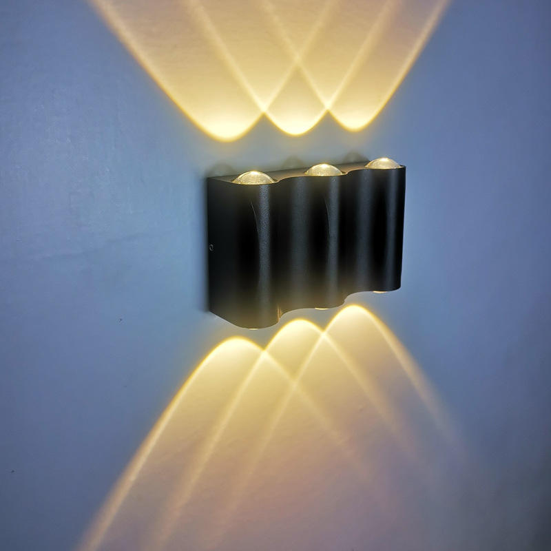Led Wall Lamp Aluminum Outdoor IP65 Waterproof Up Down Wall Light Home Stair Bedroom Bedside Corridor 4/6/8W 2 Years Warranty