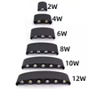 4W Arc-shaped Outdoor Waterproof Up And Down LED Wall Lamp Aluminum Modern Wall Sconce Lighting Wall Light