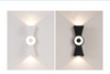 6W Led Waterproof Outdoor up and down lighting garden Horn shape IP65 loft wall lamp outdoor led wall sconce modern