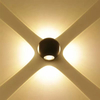 4W Small NEW Arrival Ball Lights Outdoor Down Light Multi-color Lights External Wall Lamps Luminaire LED Wandlamp LED Wall Lamps