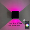 Outdoor Smart Outdoor Wall Light Dimmable Colour Changing RGB Wall Lamp Waterproof IP65 Adjustable Light Beam Outdoor Lamp