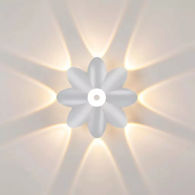 LED Outdoor Wall Light Up Down Decoration Spotlight Lotus Villa Corridor Balcony Corridor Background Wall Light