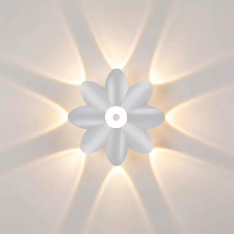 LED Outdoor Wall Light Up Down Decoration Spotlight Lotus Villa Corridor Balcony Corridor Background Wall Light