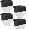 Warm White LED Solar Lamp Path Stair Outdoor Garden Lights Solar Power Balcony Light Decoration for Patio Stair Fence goods
