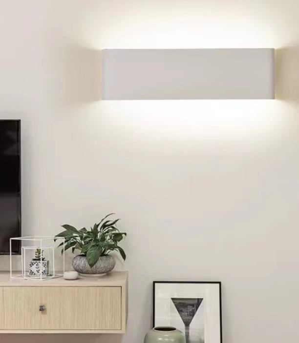 16W 24W 2.4G Long Wall Lamp with Controller Led Lamp Up And Down Light Indoor Wall Light LED Wall Light Three Color Temperature Wall Light