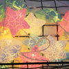 Star String Lights LED Christmas Garland Fairy Curtain light 2.5M Outdoor Indoor For Bedroom Home Party Wedding New Year Decor
