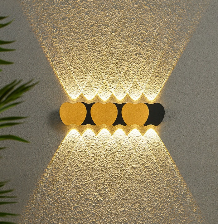 New Corridor Stairs Lighting LED Wall Lamp Outdoor Waterproof IP65 Up And Down Wall Sconce Acrylic Light Garden Lights 220V