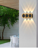 LED Wall Lamps Led Honeycomb Up And Down LED Lamp Lighting Style Modern Outdoor Sconces