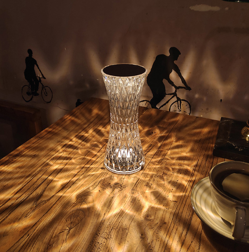 small acrylic table lamp