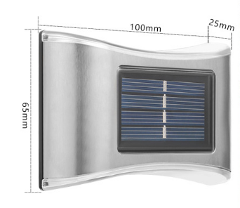 solar outdoor wall lights solar wall lights outdoor solar lamp garden lawn solar light wholesale factory price for Front Door, Yard, Garage, Garden