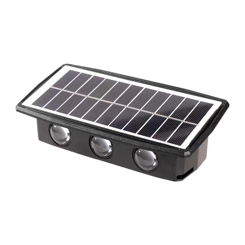 outdoor solar wall sconce