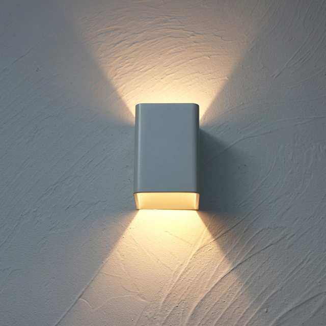 5W Modern Aluminum Art Deco AC85-265VRGB Simple Design Lighting fixture bedside light bedroom nightlight LED wall lamp