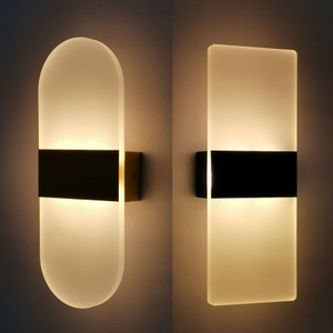 Acrylic 6W wall lamp simple led living room Background Round Wall Lamp hotel hall corridor lighting minimalist