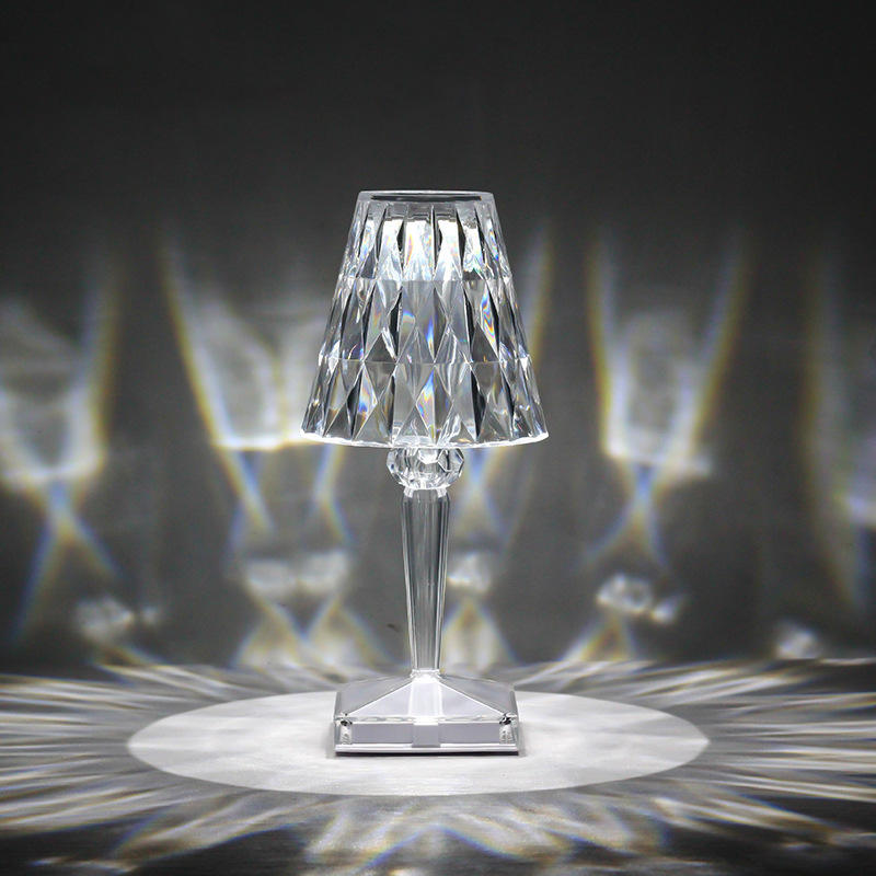 acrylic table lamp modern