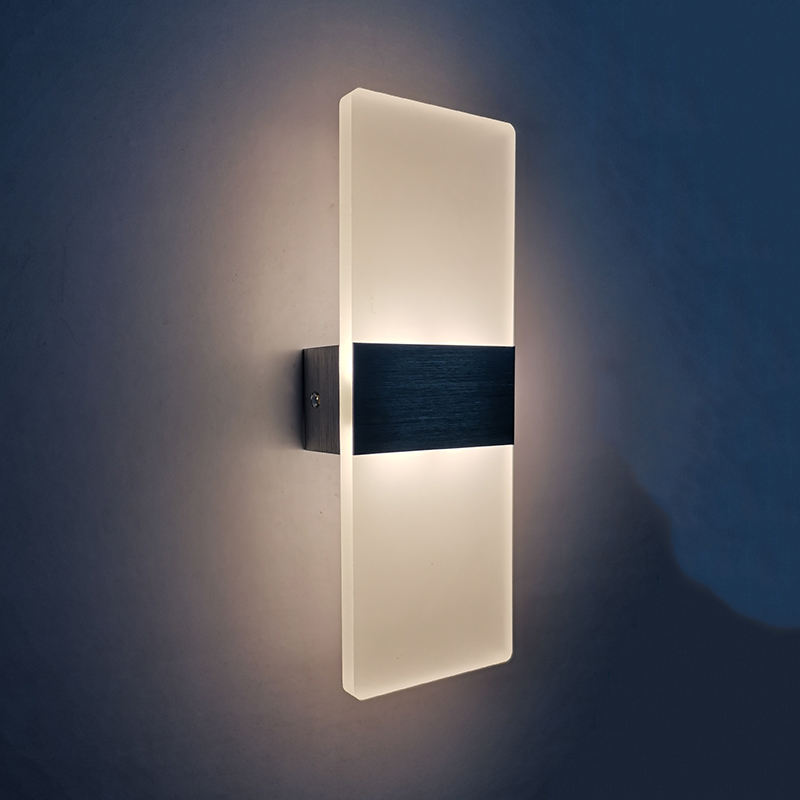 Acrylic 6W wall lamp simple led living room Background Round Wall Lamp hotel hall corridor lighting minimalist