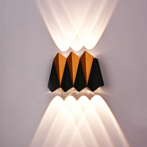 Nordic Style Luminary Waterproof Garden 12W LED Wandlamp Brace Wall Night Light Decorate for Outdoor Lighting Sofa Background