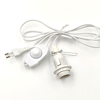 E14 base socket european pendant lamp holder with on off switch eu plug vintage wire extension E27 to 2 3 pin us au plug