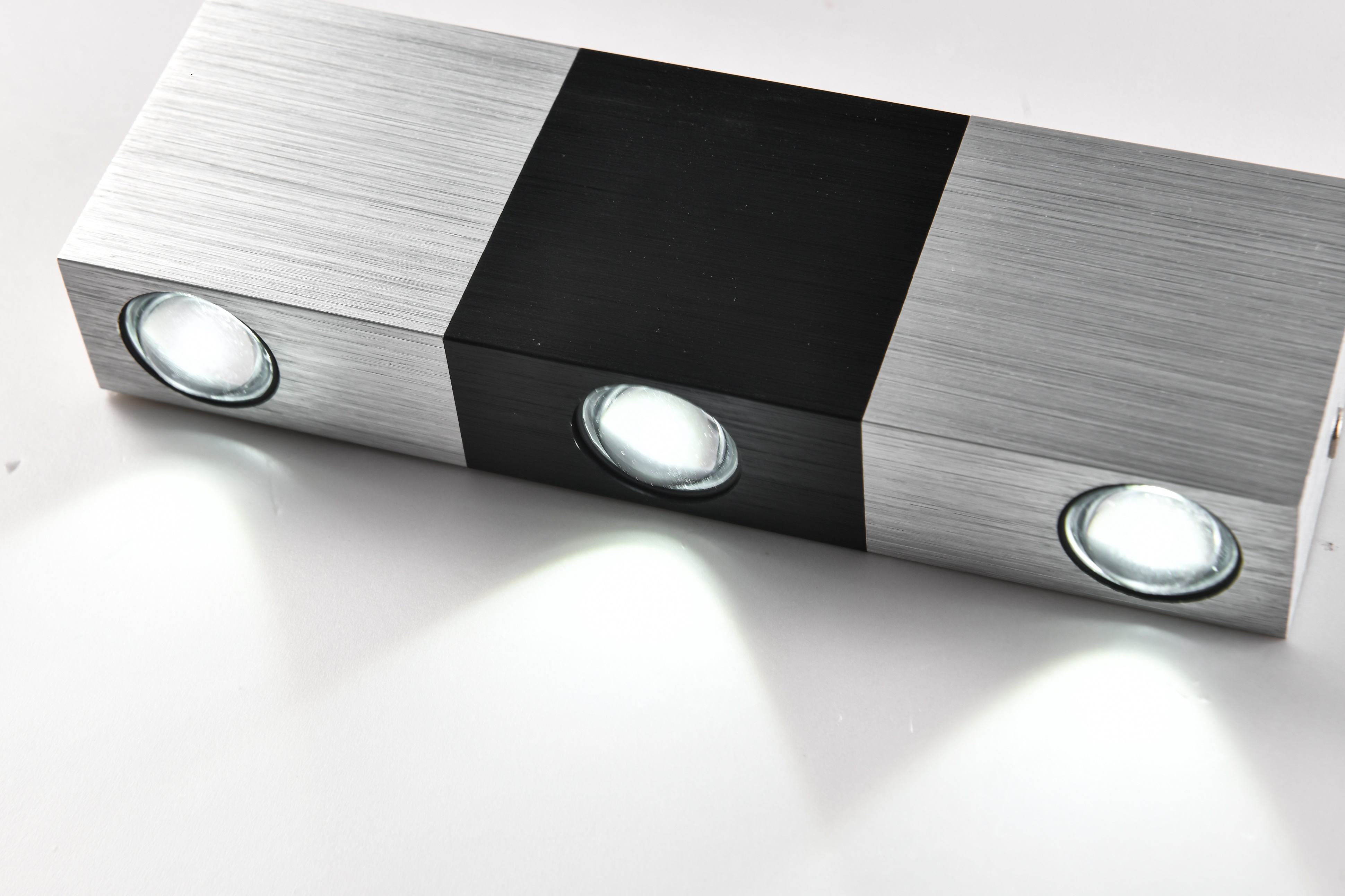 3W Led Aluminum Wall Lamp Square Wall Sconce Restaurant Living Room Bedroom Bedside Indoor Rectangular Wall Lamp