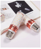 7W LED E14 E27 bulb tricolor temperature corn bulb 12W 16W 18W chandelier bulb for indoor light