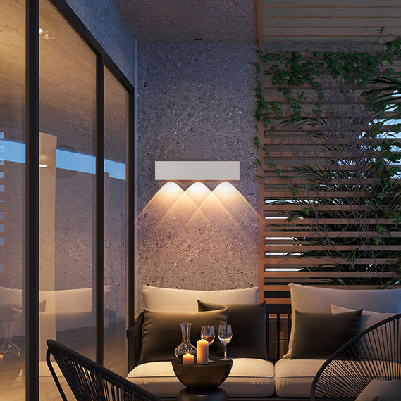 Modern Indoor LED Wall Lamp Bedside Lamp Living Room Home Lighting Corridor Aisle Decoration Aluminum Light AC85-265V