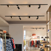 High-Display Track Light Spotlight LED Clothing Store Ceiling Mounted Living Room Background Cloakroom Wall Washer Track Light