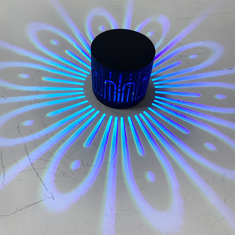 Nordic Round Acrylic Flower LED Wall Light Indoor Lighting Wall Sconce Lamp For Bedroom Bedside Hallway Home Decor
