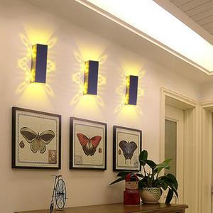 Decorative Led Lamp Double Butterfly Wall Light And Indoor Night Light.LED Light Indoor Light Lamp Decorative Goods