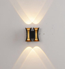 Garden Glass Wall Lamps Outdoor Exterior Light Fixture Retro IP65 Waterproof LED for House Porch Corridor Gateway&Gate Patio