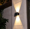 4LEDSolar Wall Light Outdoor Waterproof LED Wall Lights for Courtyard Street Landscape Garden Decor Lamp Solar Outdoor Wall Lamp