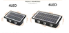 4LEDSolar Wall Light Outdoor Waterproof LED Wall Lights for Courtyard Street Landscape Garden Decor Lamp Solar Outdoor Wall Lamp
