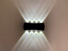 4W 6W 8W Modern Minimalist Indoor Outdoor Hotel Aisle Corridor Door Staircase Porch Moon Shape LED Wall Lamp