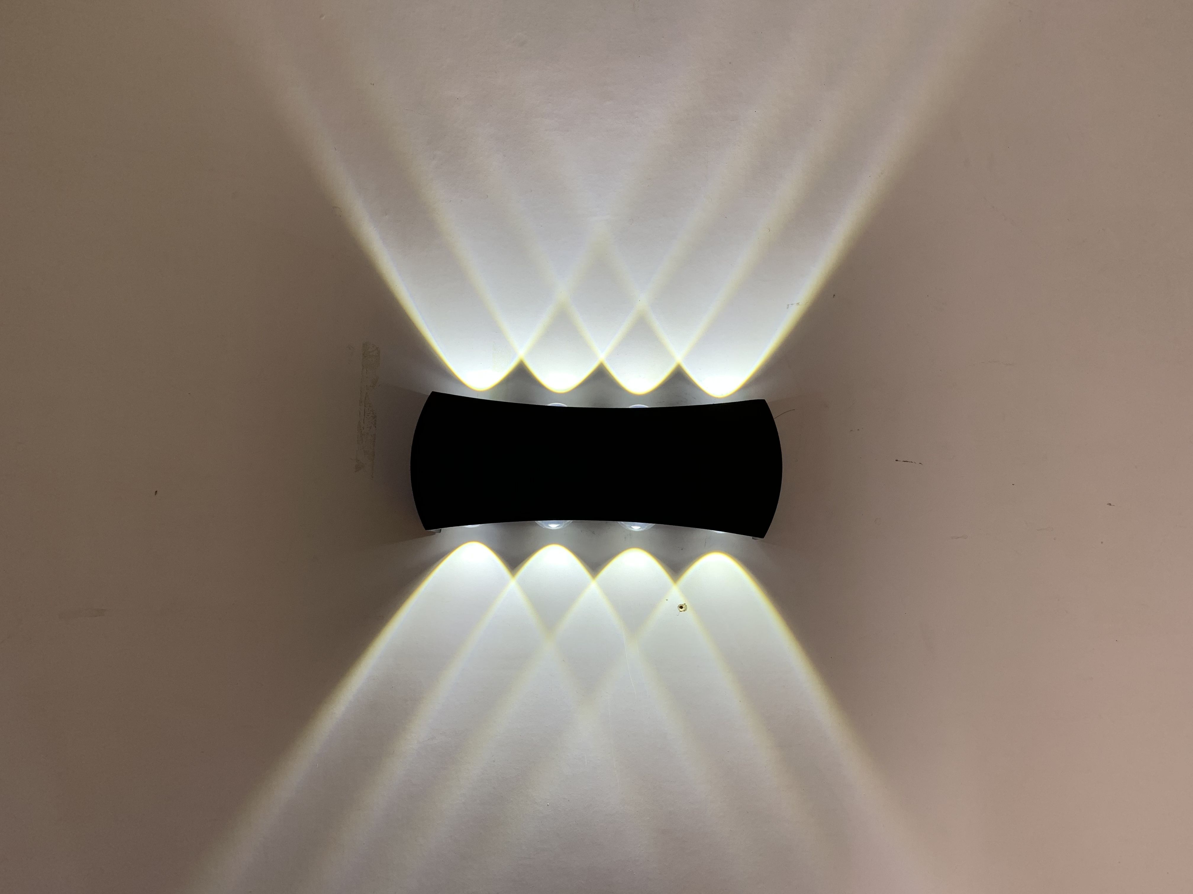 4W 6W 8W Modern Minimalist Indoor Outdoor Hotel Aisle Corridor Door Staircase Porch Moon Shape LED Wall Lamp