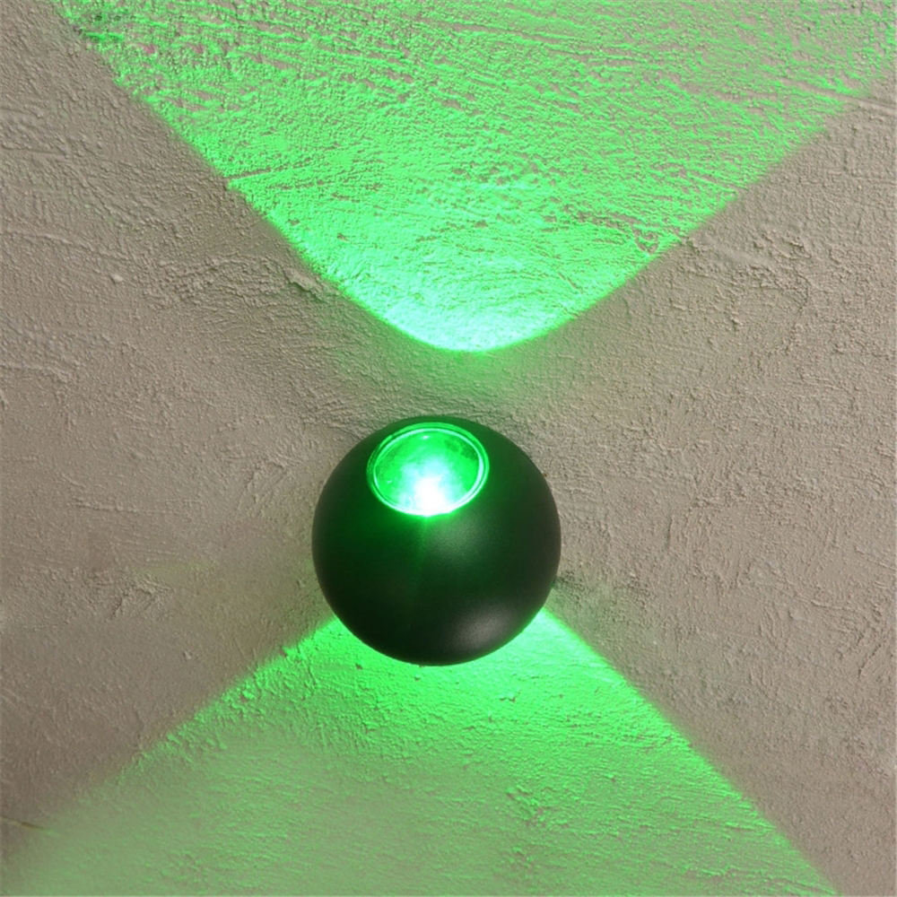 6W Waterproof Light 2023 NEW Ball Lights Outdoor LED Wall Lamps Round Waterproof Wall Lamp Up And Down Wall Lamp