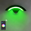 Newest Tuya 9W/12W Wall Lamp Light App Control Smart outdoor Lighting Acrylic Wall Mounted Light Led Smart Wall Lamps Sconce