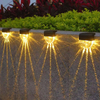 Warm White LED Solar Lamp Stair Outdoor Garden Lights Waterproof Solar Power Balcony Light Decoration for Patio Stair Fence