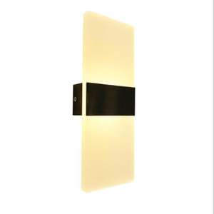 LED Acrylic Wandlamp Modern Indoor Acrylic Lights AC 85-265V LED Wall Mounted Sconce Light 6W For Hotel Rooms Using stage