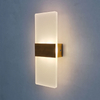 Modern indoor 6W LED Wall Lights Acrylic right-angle Black Living Room Hallway Stair Home Decor wall luxury light indoor