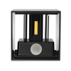 12W Motion Sensor LED Wall Light Outdoor Waterproof IP65 Porch Garden Wall Lamp Decoration Lighting