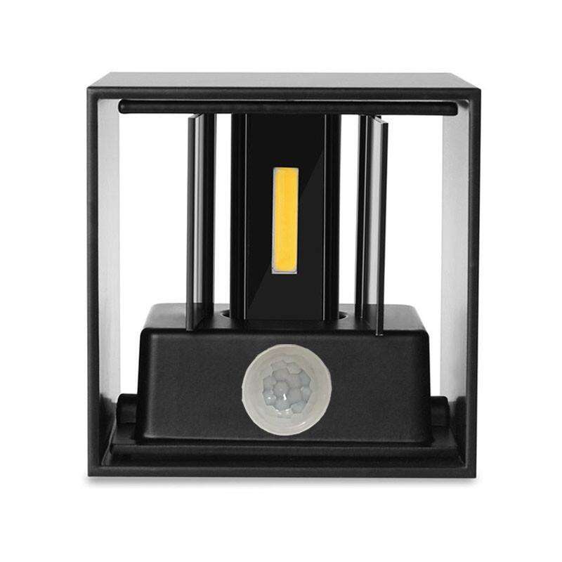 12W Motion Sensor LED Wall Light Outdoor Waterproof IP65 Porch Garden Wall Lamp Decoration Lighting