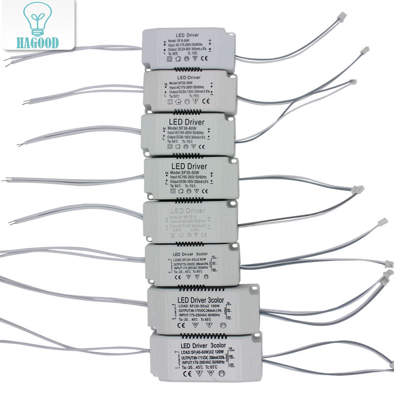 1PCS LED Constant Driver 1-3W 4-5W 4-7W 8-12W 18-24W 300mA Power Supply Light Transformers for LED Downlight Lighting AC85-265V