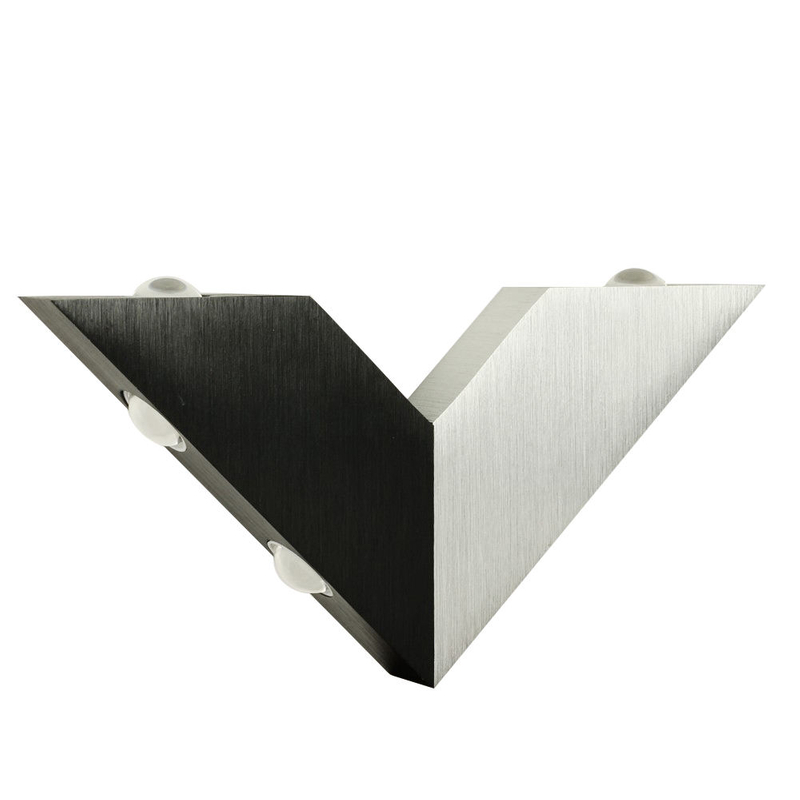 6W Modern Triangle home wall lamp Simple V Shape Aluminum for Home Lighting Decoration