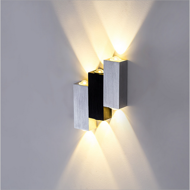 LED Wall Lamp Up And Down Staircase Wall Sconce Factory Supply 6W Aluminum Interior Wall Lights Manufacture Decorative LIGHTING