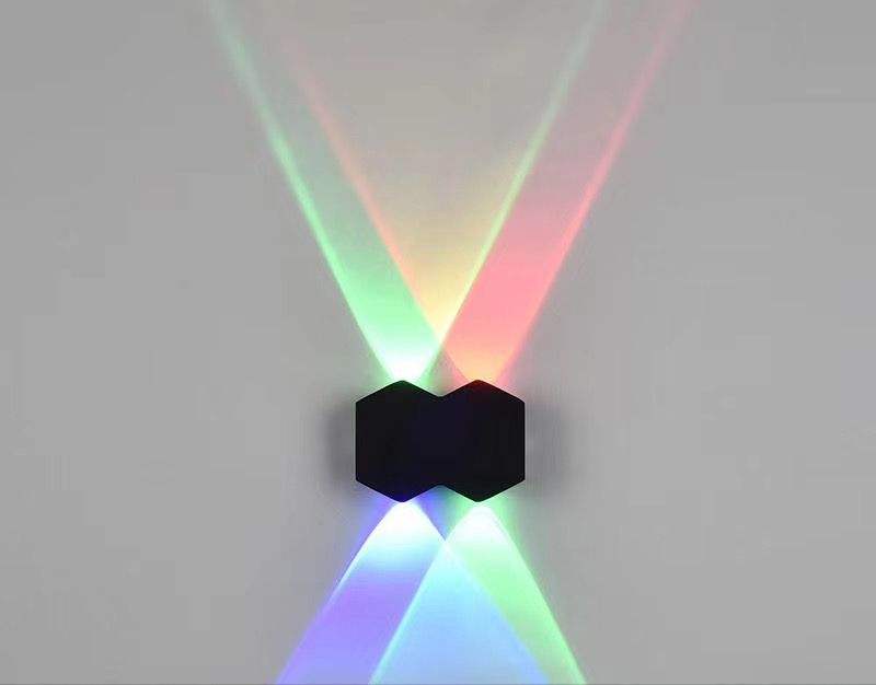 4W 6W 8W Black 001 Waterproof Wall Lamp Popular Design Up And Down Wall Lamp Hotel Lamp LED Wall Sconces
