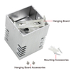 3W LED Wall Sconce AC85-265V Novelties Square Hole Luminous Wall Lamps for loft stairs Decoration