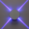 12W square Led cross star wall lamp indoor sconce lighting warm light cold light RGB remote controller