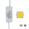 LED COB Lamp Bead 10W-30W Light Source Chip+LED Driver Power Supply Adapter Cold/Warm/Natural White for diy LED Spot light