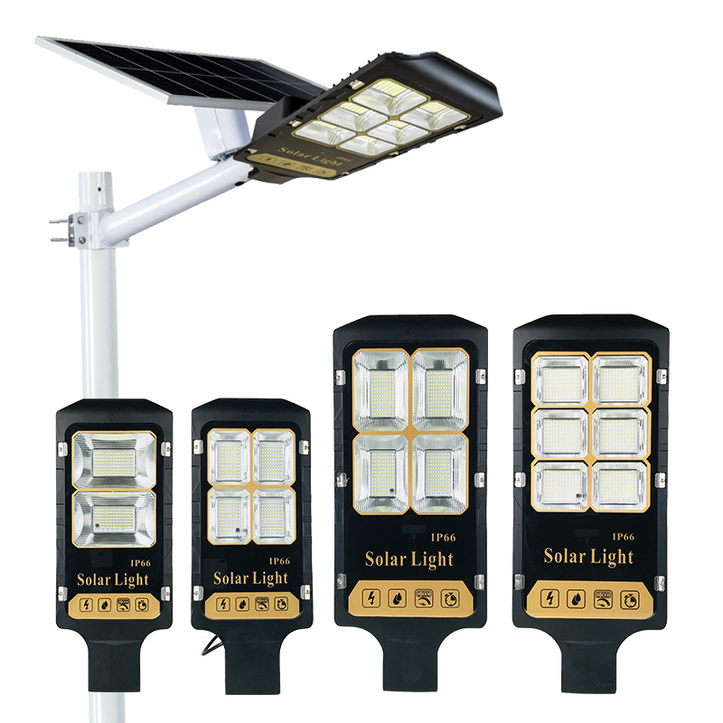 IP66 Outdoor Waterproof and Lightning Protection Solar Flood Light with Anti-shedding PC Glass Frame Solar Street Light